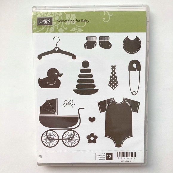 Stampin' Up! Something for Baby Rubber Stamp Set